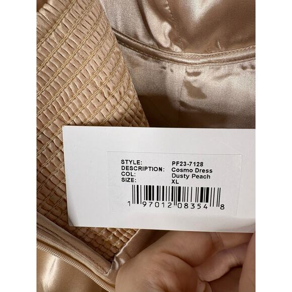 Retrofete Cosmo Mini Dress Underwire Satin Party Summer Spring Statement Size XL - Picture 15 of 16